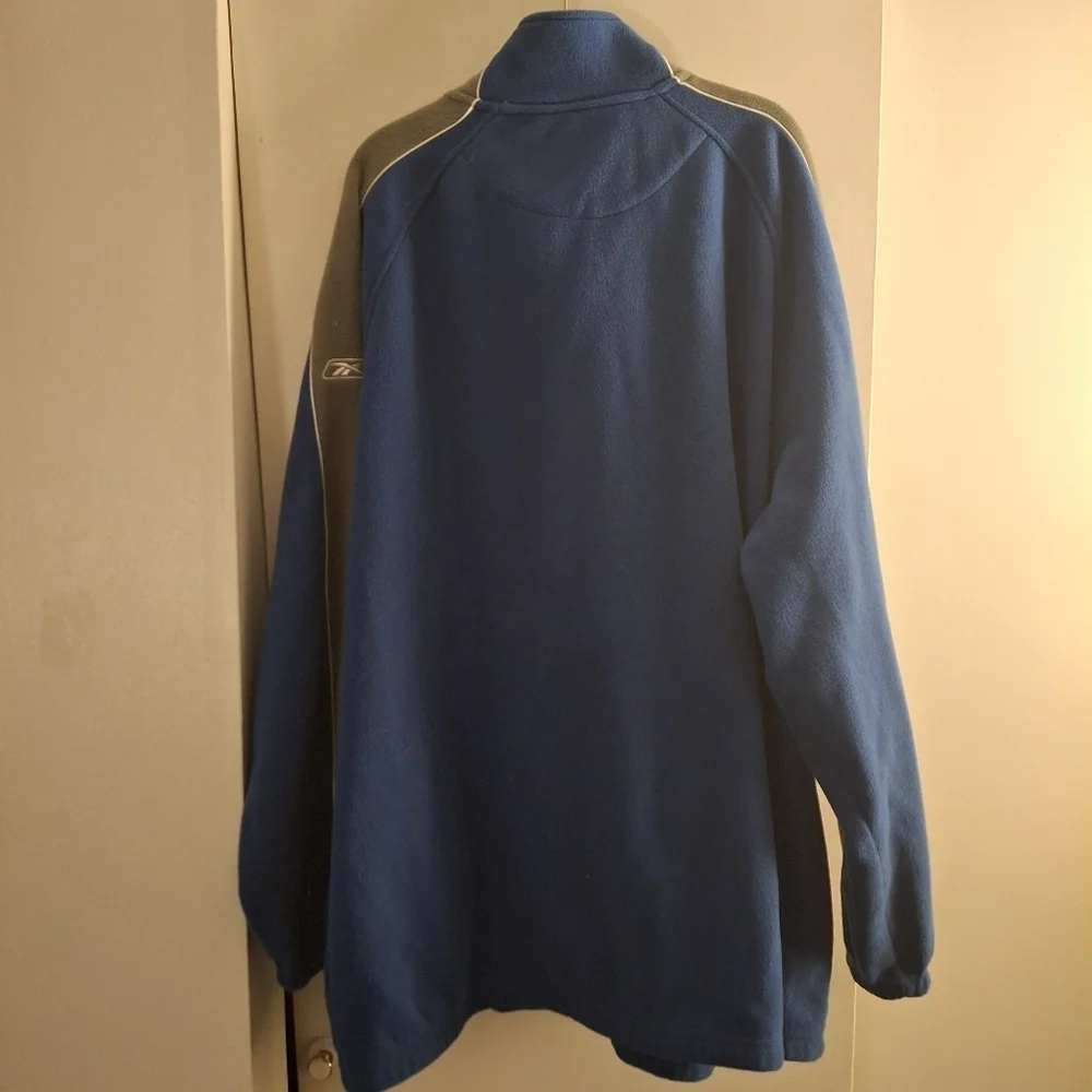 Reebok NFL Team Apparel Colts Blue and Gray Men's Jacket
